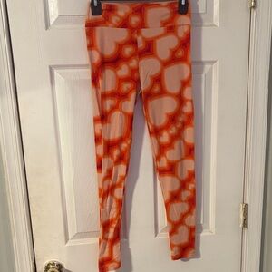 Heart Patterned Leggings